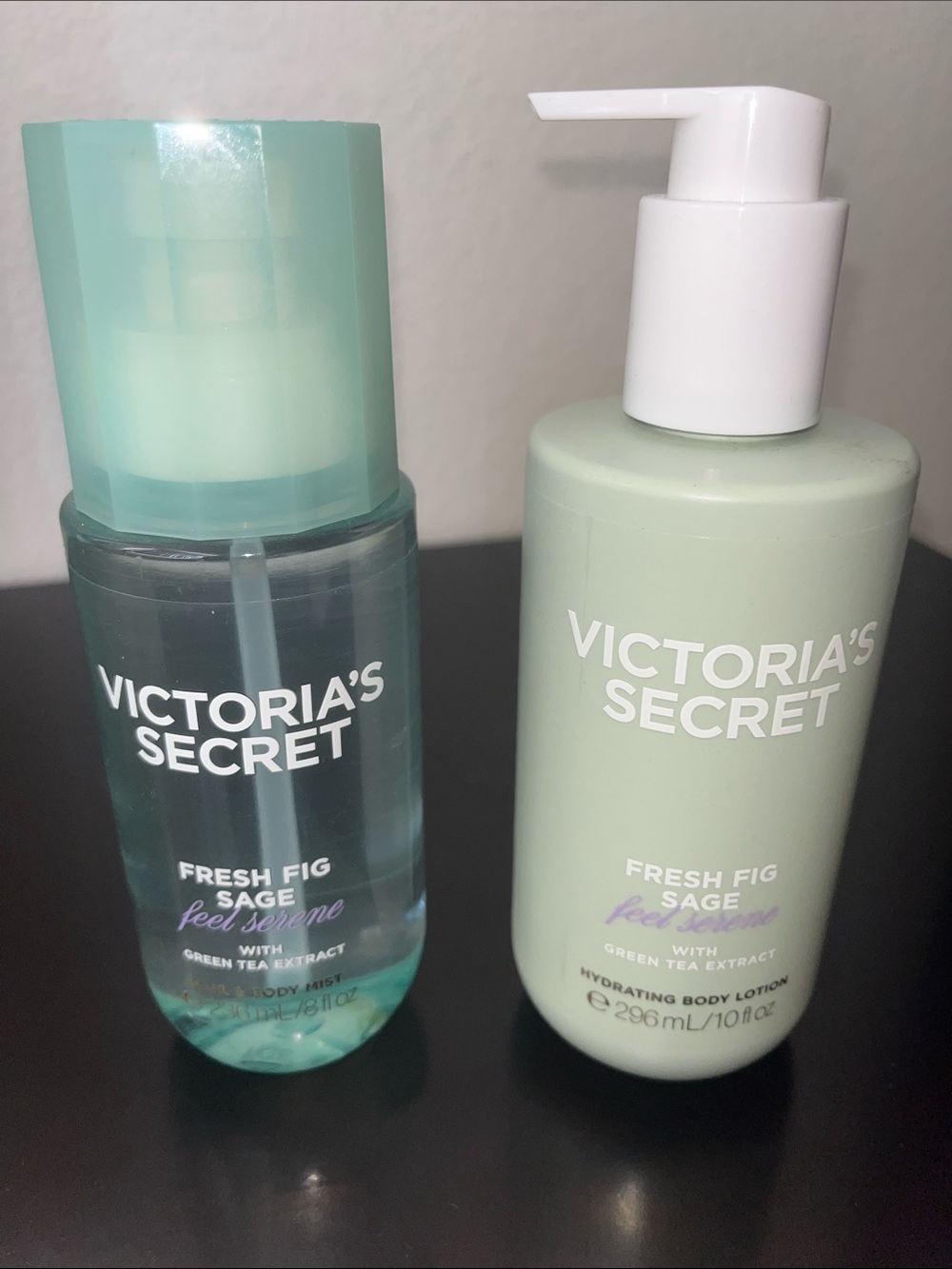 Victoria's Secret Fresh Fig Sage Body Mist & Lotion